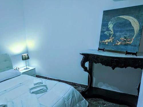 Ένα ή περισσότερα κρεβάτια σε δωμάτιο στο Villa Maya
