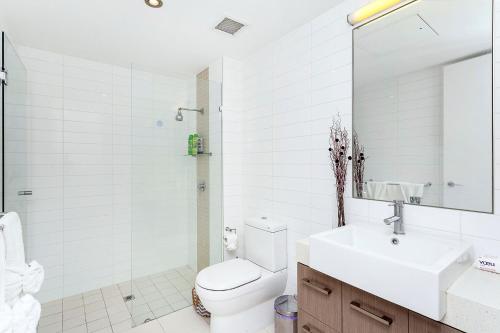 Koupelna v ubytování Sepal On The Strip - 1bdr - Parking