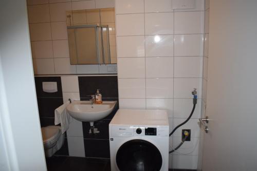 Koupelna v ubytování LK Apartment 01