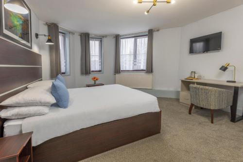 Best Western Ebbw Valeにあるベッド