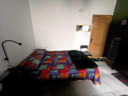 Ένα ή περισσότερα κρεβάτια σε δωμάτιο στο Kleines Haus Rooftop Studio