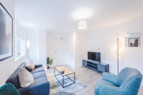 Μια τηλεόραση ή/και κέντρο ψυχαγωγίας στο The Regent Circus Apartments