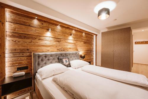 Postel nebo postele na pokoji v ubytování StAnton Vibes