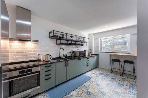 Cucina o angolo cottura di Malpique heated pool & Jacuzzi Guest House