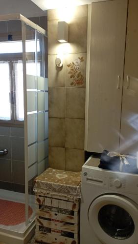 Koupelna v ubytování Accomodation with two beds in the historic center of Ciri