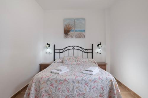 Postel nebo postele na pokoji v ubytování Casa Nesenka 1