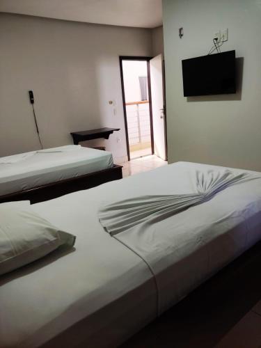 Serrano Park Hotelにあるベッド
