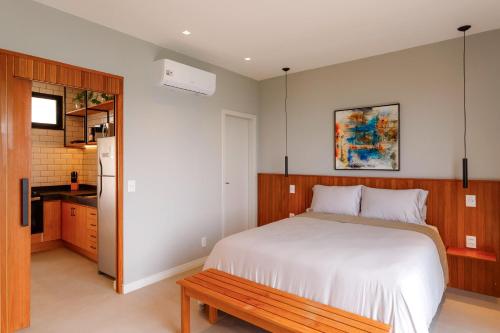 Ioda Guesthouseにあるベッド