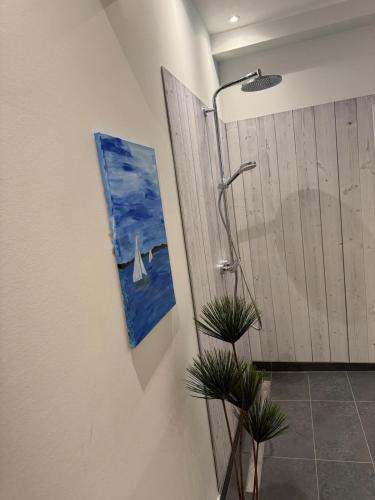 Koupelna v ubytování #5 Ommi Kese STAR Suite Kamin Balkon Seeblick