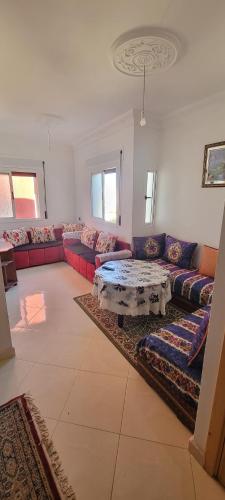 Ruang duduk di relaxing stay close to the sea Martil