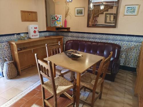 Χώρος καθιστικού στο Hostal San José