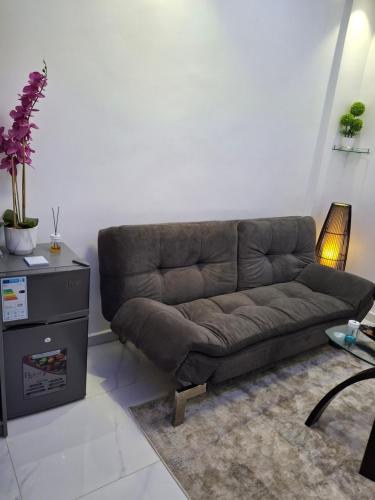Ruang duduk di Seckebe Immo Et Business Studio Gris
