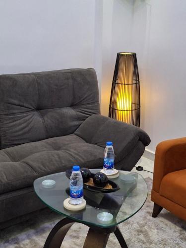 Ruang duduk di Seckebe Immo Et Business Studio Gris