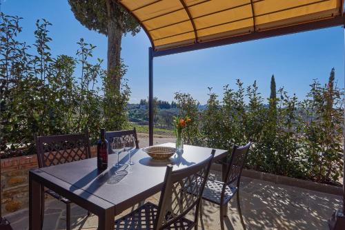 Un balcón o terraza en Poggio Romita