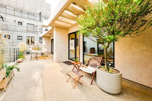 Balkón nebo terasa v ubytování Fb Tailored Service Home Near Hongik Univ Station