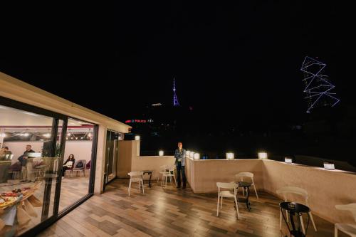 Un balcón o terraza en Brosse Garden