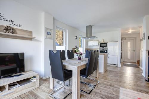 Kuchyň nebo kuchyňský kout v ubytování Haus Störtebeker