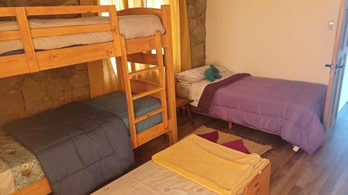Postel nebo postele na pokoji v ubytování Tras Las Sierras