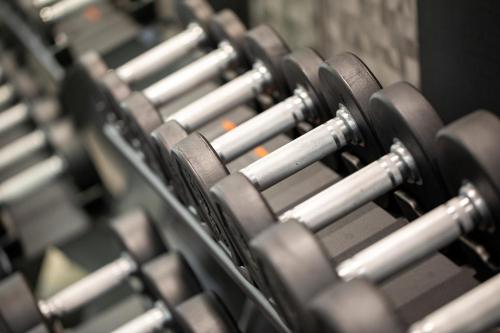 Das Fitnesscenter und/oder die Fitnesseinrichtungen in der Unterkunft Hotel On Phillips