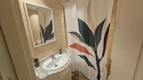 Koupelna v ubytování Fabuloso Apartamento
