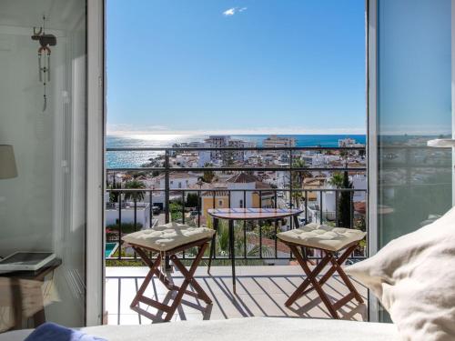 En balkon eller terrasse på Apartment Florida II by Interhome