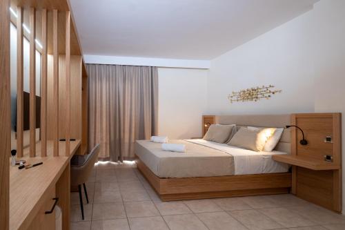 Postel nebo postele na pokoji v ubytování Calypso Hotel