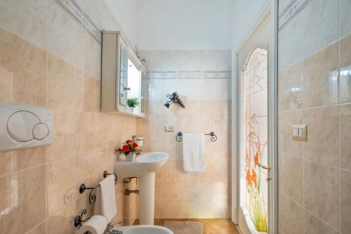 Koupelna v ubytování Abissi Room Vista mare Bb Controvento