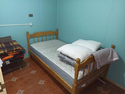 Postel nebo postele na pokoji v ubytování Descanso Familiar