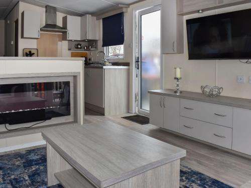 Kuchyň nebo kuchyňský kout v ubytování Seascape Lodge