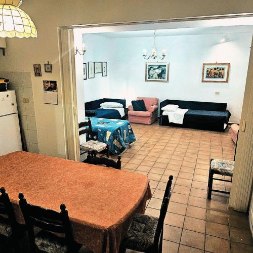 Χώρος καθιστικού στο Casa Nilde