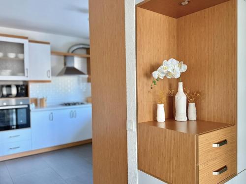Dapur atau dapur kecil di Super Luks, Denize 100 Metre, Ruya Evi 1