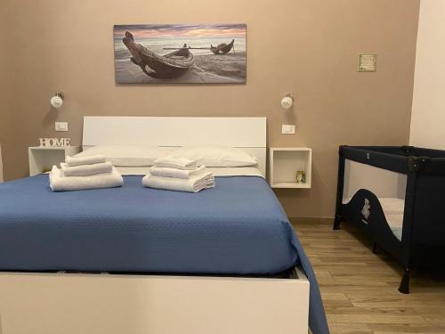 Posteľ alebo postele v izbe v ubytovaní Sbiriddu's House