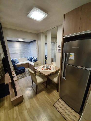Dapur atau dapur kecil di CASA no Centro de Nao Me Toque