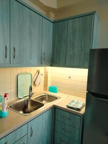 Una cocina o cocineta en Sunny Nest