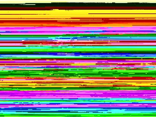 a pile of rainbow colored lines on a computer screen at Apartment Delago by Interhome in Pera