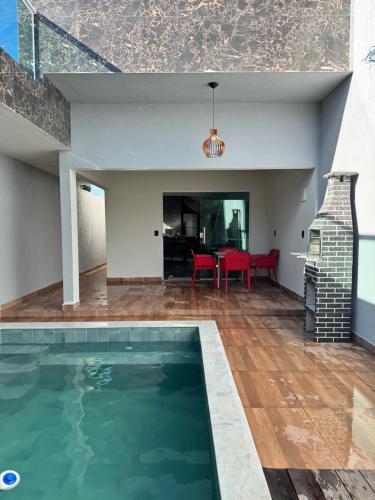 Bazén v ubytování Casa Aconchegante 2 com Piscina em Maragogi nebo v jeho okolí