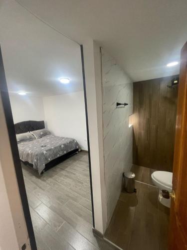Koupelna v ubytování Increíble apartamento norte Tunja