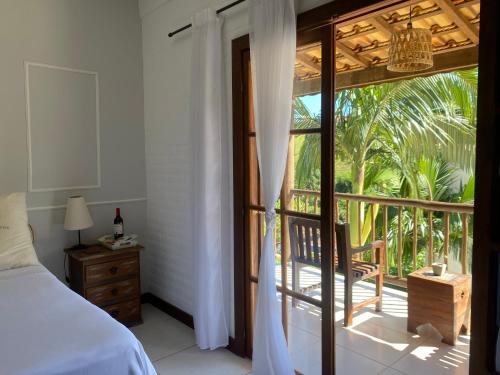 Giường trong phòng chung tại Casa Boutique
