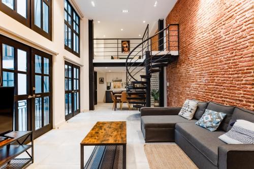 Coin salon dans l'établissement Casa Lefevre by Wynwood House