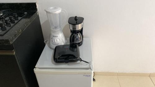 Una cocina o zona de cocina en Flat Litoral