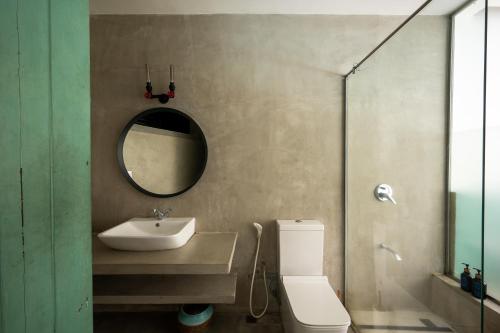 Et badeværelse på The Southern Heritage Boutique Hotel