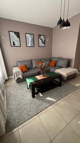 Χώρος καθιστικού στο Flex Homes