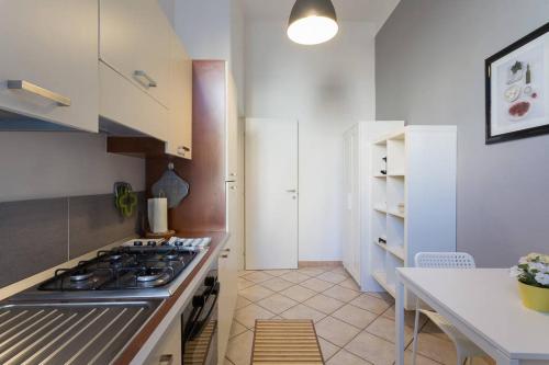 Køkken eller tekøkken på Stazione Vaticana 5 Apartment