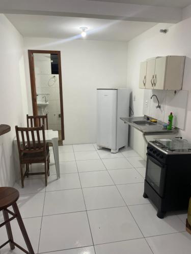 Kuchyňa alebo kuchynka v ubytovaní Apartamento no hostel