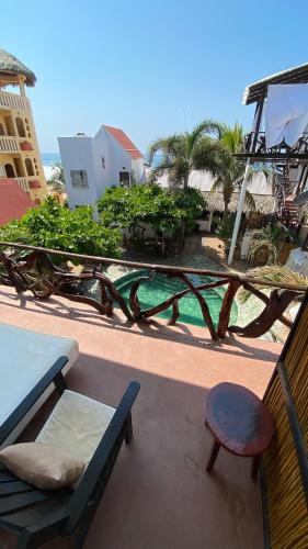 Kolam renang di atau dekat dengan Hotel Budamar Zipolite