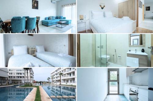 Πισίνα στο ή κοντά στο Appartement avec Piscine Proche Plage