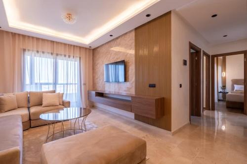 Posezení v ubytování Appartement Prestige et Confort