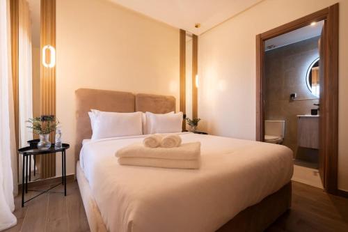 Postel nebo postele na pokoji v ubytování Appartement Prestige et Confort