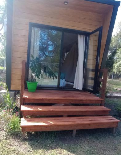 Zahrada ubytování El Refugio de la Sierras
