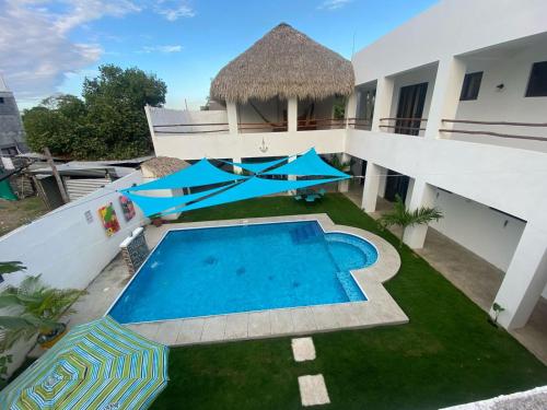 Πισίνα στο ή κοντά στο Casa Paradise, El Paredon